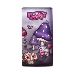 Детский кошелек Gorjuss «Cheshire Cat», розовый/фиолетовый, 10x3x18.7 см цена и информация | Аксессуары для детей | pigu.lt