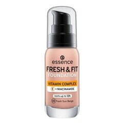 Основа-крем для макияжа Essence Fresh & Fit 40-fresh sun beige цена и информация | Пудры, базы под макияж | pigu.lt
