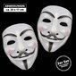 Kaukė Vendetta, 2vnt. Helovino vakarėliui VANVENE Anonymous kaina ir informacija | Karnavaliniai kostiumai | pigu.lt