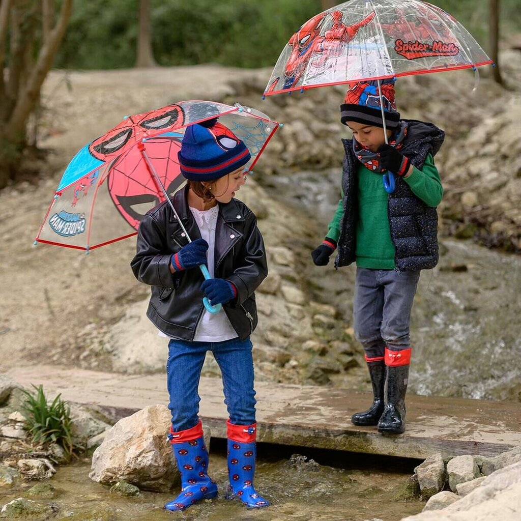 Guminiai batai berniukams Spiderman, mėlyni kaina ir informacija | Guminiai batai vaikams | pigu.lt