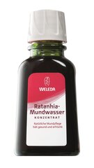 Жидкость для полоскания рта Weleda Ratanhia, 50 мл цена и информация | Зубные щетки, пасты | pigu.lt
