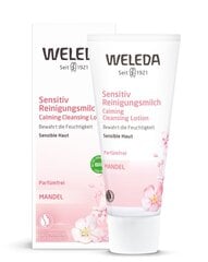 Молочко для очистки лица Weleda Almond Soothing, 75 мл цена и информация | Средства для очищения лица | pigu.lt