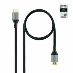 HDMI kabelis NANOCABLE 10.15.8102 kaina ir informacija | Kabeliai ir laidai | pigu.lt