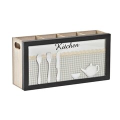 DKD Home Decor stalo įrankių dėklas, 30 x 15 cm kaina ir informacija | Virtuvės įrankiai | pigu.lt