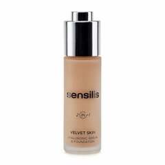 Жидкая основа для макияжа Sensilis Velvet Skin 05-Sand Сыворотка (30 ml) цена и информация | Пудры, базы под макияж | pigu.lt