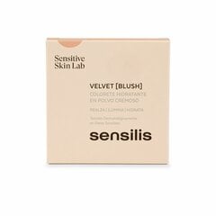 Румяна Sensilis Velvet 02-Sweet Coral (10 g) цена и информация | Бронзеры (бронзаторы), румяна | pigu.lt