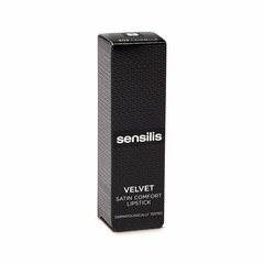 Увлажняющая помада Sensilis Velvet 203-Cannelle сатин (3,5 ml) цена и информация | Помады, бальзамы, блеск для губ | pigu.lt