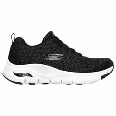 Skechers laisvalaikio batai moterims S6452366, juodi цена и информация | Спортивная обувь, кроссовки для женщин | pigu.lt