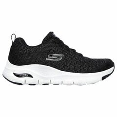 Skechers laisvalaikio batai moterims S6452366, juodi kaina ir informacija | Sportiniai bateliai, kedai moterims | pigu.lt