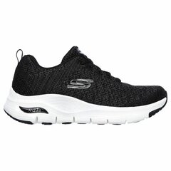 Skechers laisvalaikio batai moterims S6452364, juodi цена и информация | Спортивная обувь, кроссовки для женщин | pigu.lt