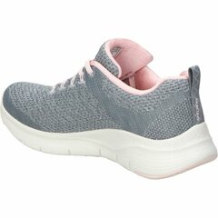 Sportiniai batai moterims Skechers, pilki цена и информация | Спортивная обувь, кроссовки для женщин | pigu.lt