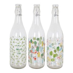 Стеклянная бутылка Lella Save the Earth, 1 л цена и информация | Стаканы, фужеры, кувшины | pigu.lt