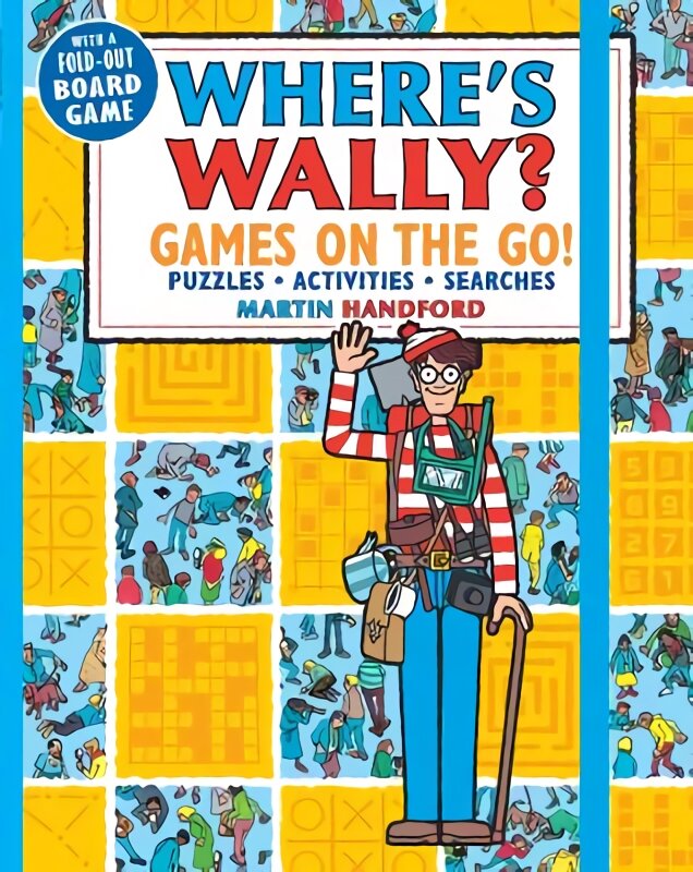 Where's Wally? Games on the Go! Puzzles, Activities & Searches kaina ir informacija | Knygos mažiesiems | pigu.lt