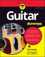Guitar For Dummies, 4e 4th Edition цена и информация | Книги об искусстве | pigu.lt
