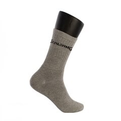 Носки Spalding C34017 CREW Серый цена и информация | Мужские носки | pigu.lt