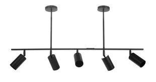 Juodos spalvos pakabinamas šviestuvas "Loft" APP611-5C kaina ir informacija | Pakabinami šviestuvai | pigu.lt