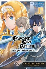 Sword Art Online: Project Alicization, Vol. 4 (manga) kaina ir informacija | Fantastinės, mistinės knygos | pigu.lt