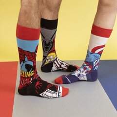 Комплект из 3 пар носков Marvel цена и информация | Мужские носки | pigu.lt