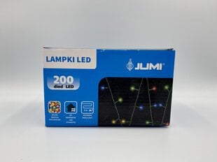 200 LED Lauko girlianda, įvairiaspalvė kaina ir informacija | Girliandos | pigu.lt