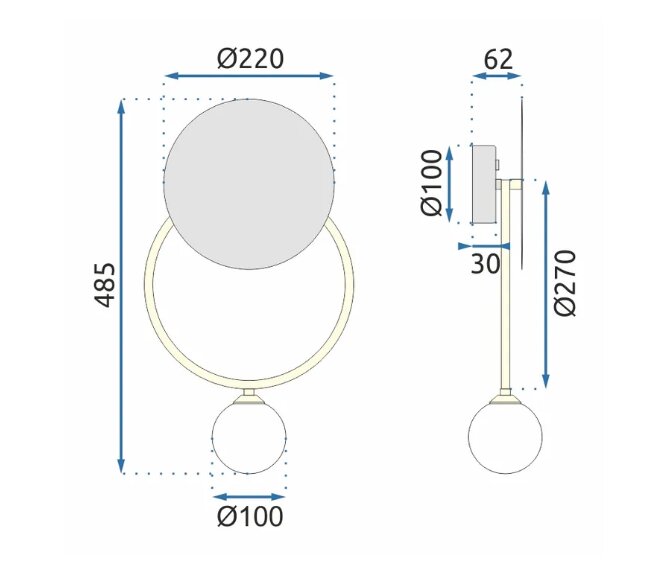 Sieninis šviestuvas APP923-1W kaina ir informacija | Sieniniai šviestuvai | pigu.lt