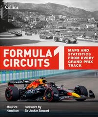 Formula 1 Circuits: Maps and Statistics from Every Grand Prix Track 2nd Revised edition kaina ir informacija | Knygos apie sveiką gyvenseną ir mitybą | pigu.lt