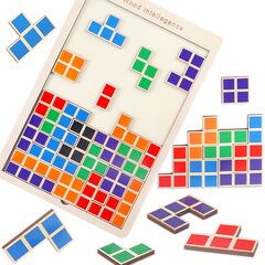 Medinis dėlionės žaidimas - Tetris kaina ir informacija | Stalo žaidimai, galvosūkiai | pigu.lt