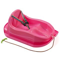Plastikinės rogutės Mini Bobek Marmat, rožinės kaina ir informacija | Rogutės | pigu.lt