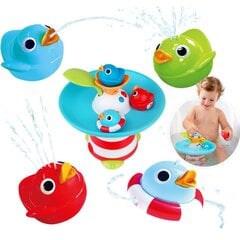 Vonios žaislų rinkinys - Ančiukų fontanas kaina ir informacija | Žaislai kūdikiams | pigu.lt