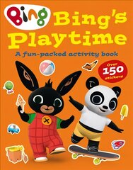 Bing's Playtime: A fun-packed activity book цена и информация | Книги для самых маленьких | pigu.lt