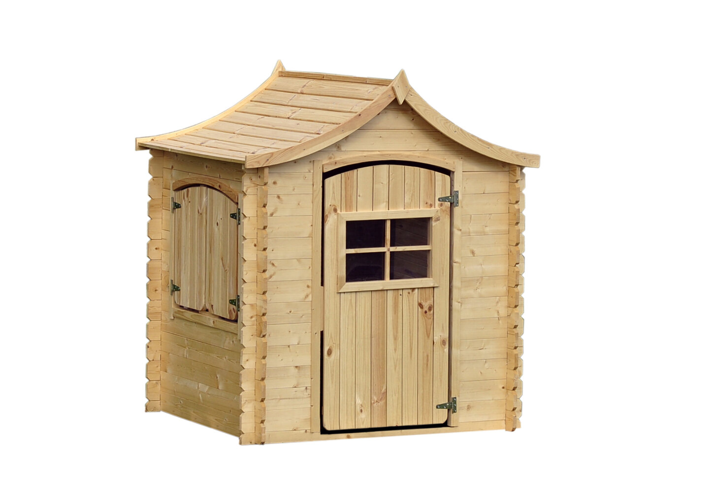 Vaikiškas medinis žaidimų namelis Timbela M550-1 цена и информация | Vaikų žaidimų nameliai | pigu.lt