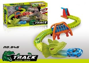 Dinozaurų lenktyninis sunkvežimis kaina ir informacija | Žaislai berniukams | pigu.lt
