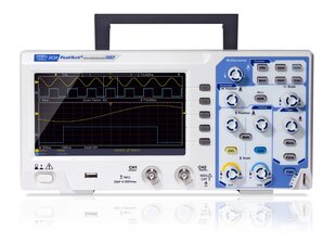 PeakTech® P 1337 100 MHz / 2 CH, 1 GS / s skaitmeninės atminties osciloskopas kaina ir informacija | Mechaniniai įrankiai | pigu.lt