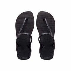 Paplūdimio šlepetės Havaianas Flash Urban, juodos kaina ir informacija | Šlepetės moterims | pigu.lt