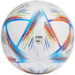 Futbolo kamuolys Adidas Al Rihla Competition Balta Mėlyna Oranžinė H57792 цена и информация | Futbolo kamuoliai | pigu.lt