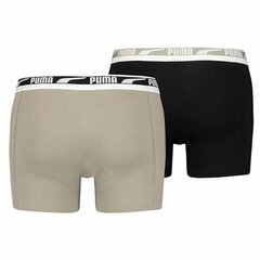 Мужские боксеры Puma Multi  Бежевый (2 pcs) цена и информация | Трусы | pigu.lt