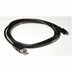 Кабель OTG USB 2.0 Micro 3GO CMUSB, чёрный, 1.5 м цена и информация | Кабели и провода | pigu.lt
