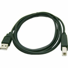 Кабель OTG USB 2.0 Micro 3GO USB 2.0 A/B, чёрный, 1.8 м цена и информация | Кабели и провода | pigu.lt