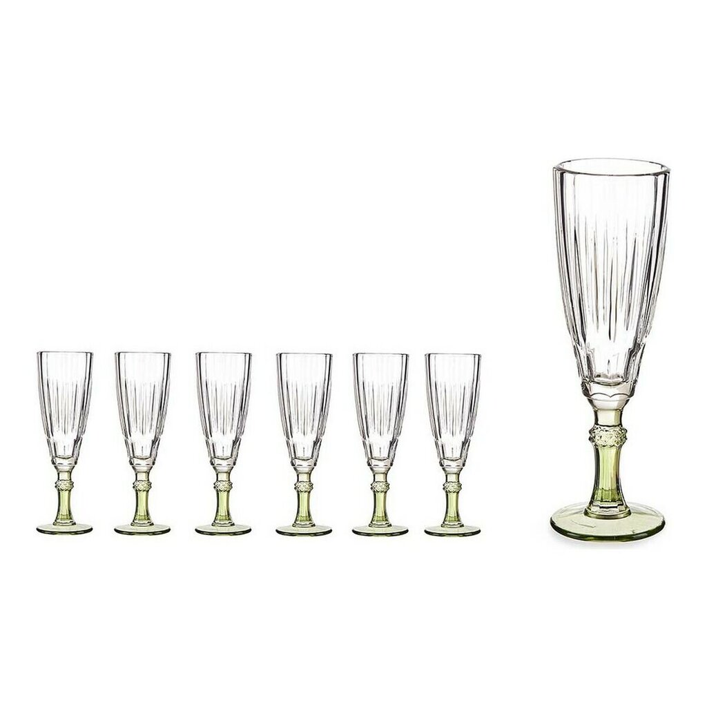 Exotic šampano taurė, 6 vnt. kaina ir informacija | Taurės, puodeliai, ąsočiai | pigu.lt
