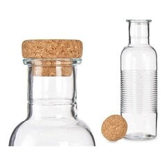 Stiklinis butelis su kamščiu, 1,07 L kaina ir informacija | Virtuvės įrankiai | pigu.lt
