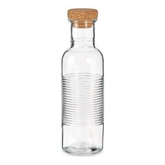 Stiklinis butelis su kamščiu, 1,07 L kaina ir informacija | Virtuvės įrankiai | pigu.lt