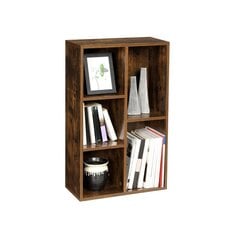 Книжный шкаф с 5 секциями Vasagle, LBC025X01 цена и информация | Полки | pigu.lt