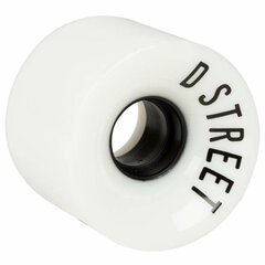 Riedlentės ratai Dstreet ‎DST-SKW-0004 59 mm Balta kaina ir informacija | Riedlentės | pigu.lt