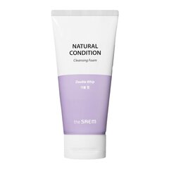 Очищающая пенка The Saem Natural Condition Double Whip (150 ml) цена и информация | Средства для очищения лица | pigu.lt