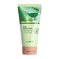 Очищающая пенка The Saem Jeju Fresh Aloe (150 gr) цена и информация | Средства для очищения лица | pigu.lt