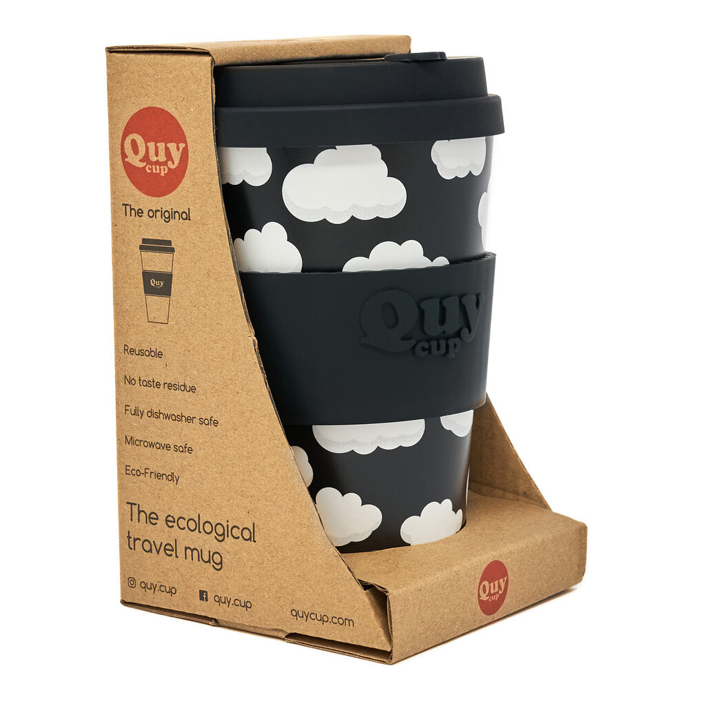 QuyCup puodelis, 400 ml kaina ir informacija | Termosai, termopuodeliai | pigu.lt