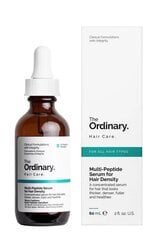 The Ordinary plaukus tankinantis multipeptidų serumas, 60ml kaina ir informacija | Priemonės plaukų stiprinimui | pigu.lt