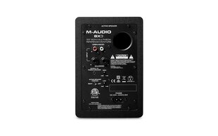 Громкоговоритель M-AUDIO BX3 Черный Проводной 50 Вт цена и информация | Аудиоколонки | pigu.lt