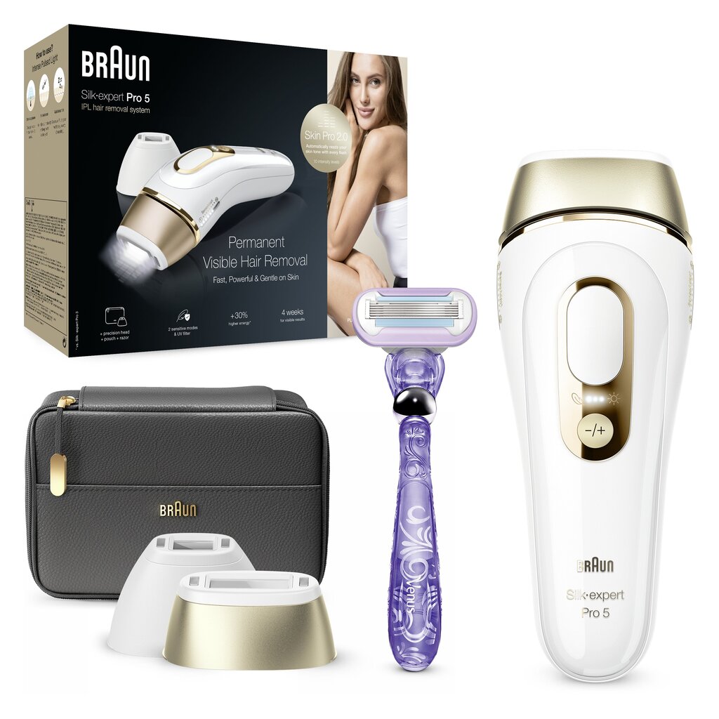 Braun Silk-expert Pro 5 IPL PL5147 цена и информация | Epiliatoriai | pigu.lt