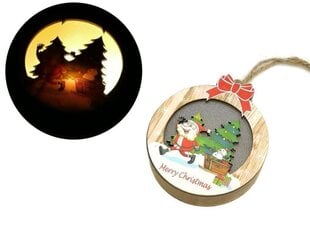 Рождественский кулон со светодиодной подсветкой цена и информация | Ёлочные игрушки, верхушки | pigu.lt