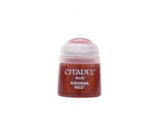 Акриловая краска Citadel, Khorne Red (base), 12 мл цена и информация | Принадлежности для рисования, лепки | pigu.lt